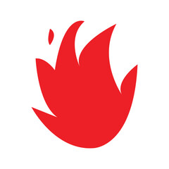 Fire Logo Vector Template Icon
