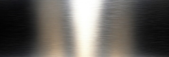 Fototapeta premium A Beautiful Brushed Silver Metallic Texture Background Perfect for Various Design Projects
