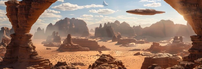 A Futuristic Landscape