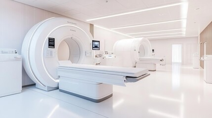Radiology department with teleradiology and remote diagnostics capabilities, digital health, advanced imaging