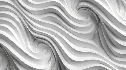 Smooth wavy lines forming a continuous abstract geometric pattern