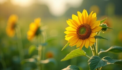 Bright and Beautiful  A Sunflowers Smile