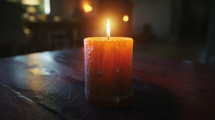 candle in the church