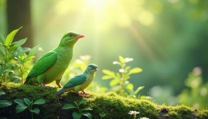 A serene moment in natures embrace