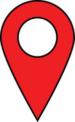 loccation map pointer  icon vector illustration.