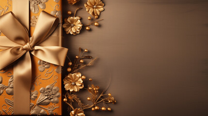 luxury christmas gift card present