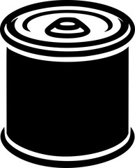 illustration of a can