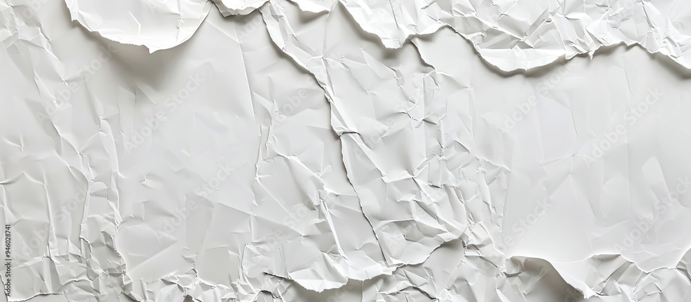 Poster paper texture on a white background. copy space image. place for adding text and design