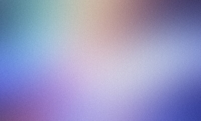 Obraz premium Blurred abstract background with a purple to blue gradient and subtle grainy texture