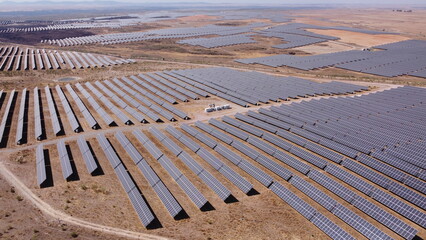 PLACAS SOLARES A VISTA DE PAJARO