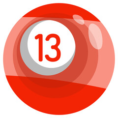 Billiard Ball Illustration