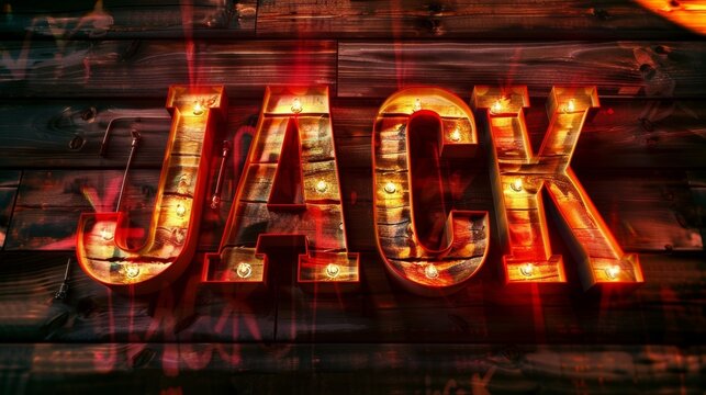 Ambient Lighting personalized name postcard perfect for decor.