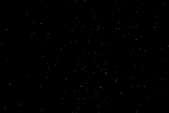 Myriads of stars in the black sky