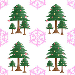 cute seamless pattern background for Christmas celebration