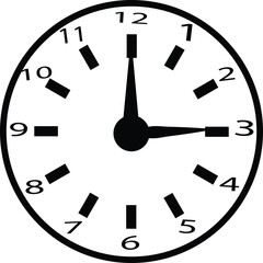 digital  clock icon  Vector illustration..Time and Clock icons.