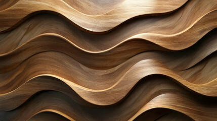 Abstract wavy wooden background texture.