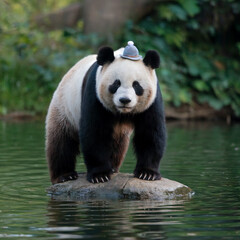Obraz premium Happy Panda