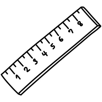recommend clip art: ruler outline illustration 
