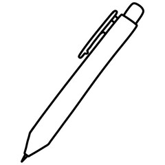 Pen outline illustration 