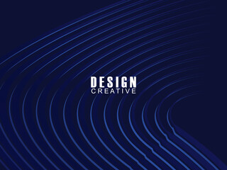 Premium background design with diagonal dark blue stripes pattern. Vector horizontal template for digital luxury business banner, contemporary formal invitation, luxury voucher, certificate, etc.