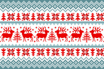 Christmas pattern vector illustration. Red background vector. Download Christmas wallpaper. High quality EPS vector and high resolution images for clothing patterns and decorations. Holiday season. 