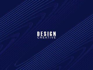Premium background design with diagonal dark blue stripes pattern. Vector horizontal template for digital luxury business banner, contemporary formal invitation, luxury voucher, certificate, etc.