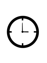 Clock Icon Vector 