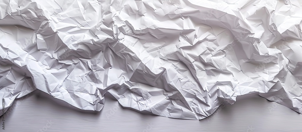 Poster wrinkled paper serving as a background. copy space image. place for adding text and design