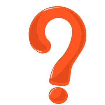 recommend clip art: single red question mark clipart icon