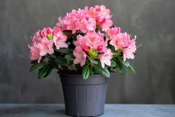 Blooming rhododendron plant gift