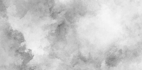 Abstract background and texture of white concrete wall,Black grey Sky with white cloud,Abstract gray background soft white watercolor grunge texture,black sky with white cloud.