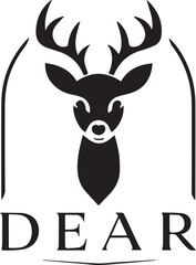 deer head vector