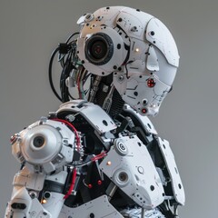 Fototapeta premium Humanoid Robot with Advanced Technology