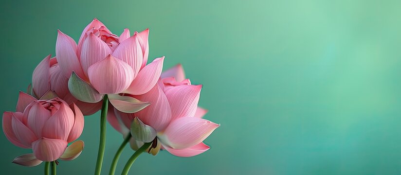 pink lotus flower