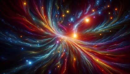 Colorful Supernova Symphony HD 8K wallpaper Stock Photographic Image 4K HDR Ultra HD
