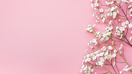 Stunning Pink Dreamy Sky Background: A Magical and Enchanting Visual Spectacle. Showcasing the Softness and Romance of Heavenly Hues.