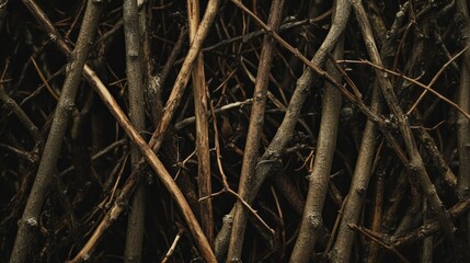 Intricate Network of Twigs