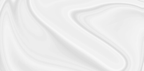 Abstract white and gray liquid marble surfaces background design. ink backdrop with wavy pattern. modern background design with luxury cloth or liquid wave or wavy folds of grunge silk texture.