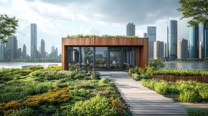 Cityscape Garden Oasis.