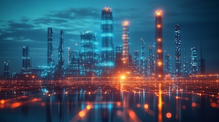 Cyberpunk Cityscape.