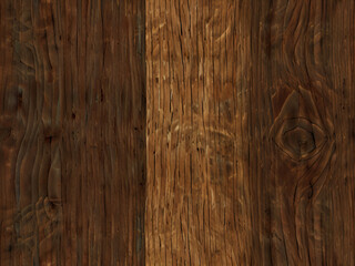 Naklejka premium a detailed texture of dark natural wood