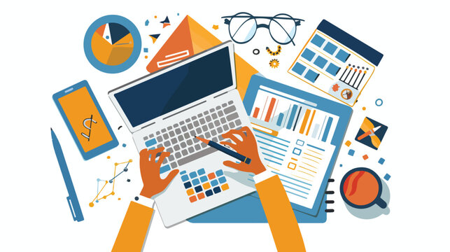 Business Plan Month in December Concept for Professional Use - Powered by Adobe