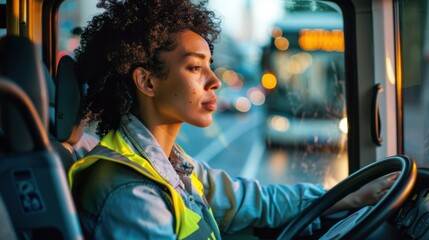 The Bus Driver's Focus