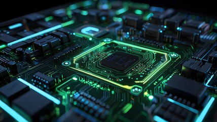 Obraz premium Digital Nexus