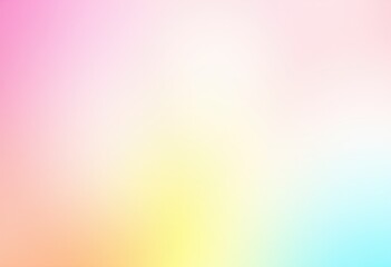 Obraz premium Abstract Gradient Background with Pink, Yellow, and Blue Hues