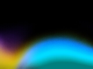 abstract rainbow background blue , purple and orange with black background, smooth and blur texture 