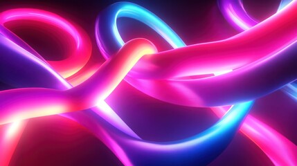 Abstract Neon Lights
