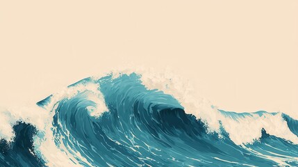 Ocean waves: Depict the market as an ocean, with gentle waves turning into towering tsunamis to show increasing volatility