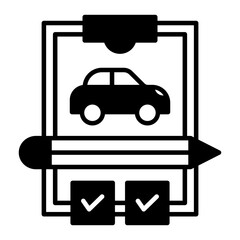 Diagnosis icon. black fill icon