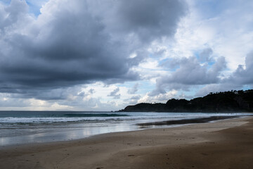 Ocean and clouds
